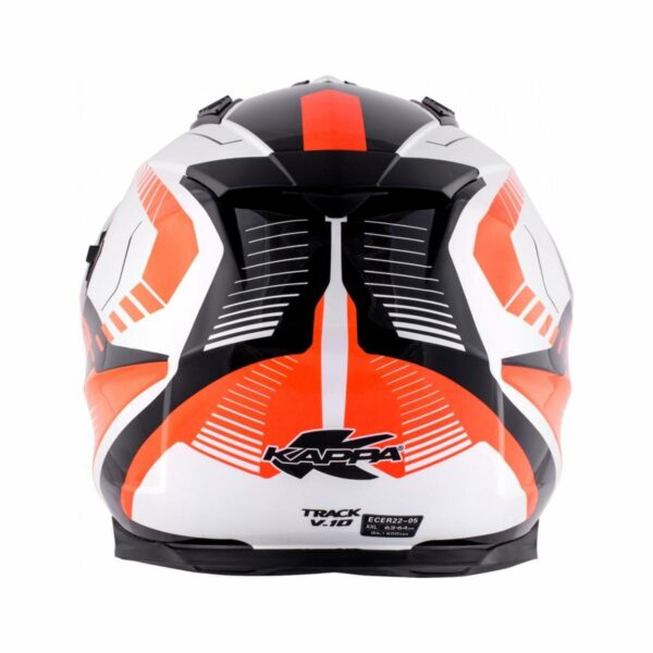 CASCO KAPPA TRACK V-10 GLOSSY - immagine 2