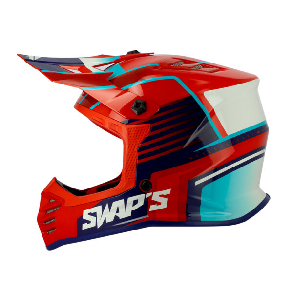 CASCO CROSS SWAP'S S886 BAMBINO - immagine 2