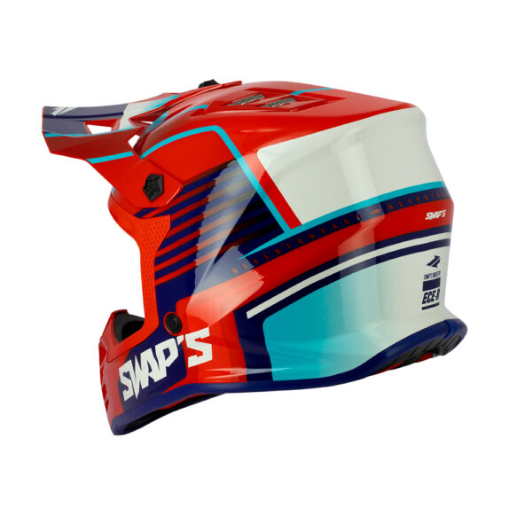 CASCO CROSS SWAP'S S886 BAMBINO - immagine 3