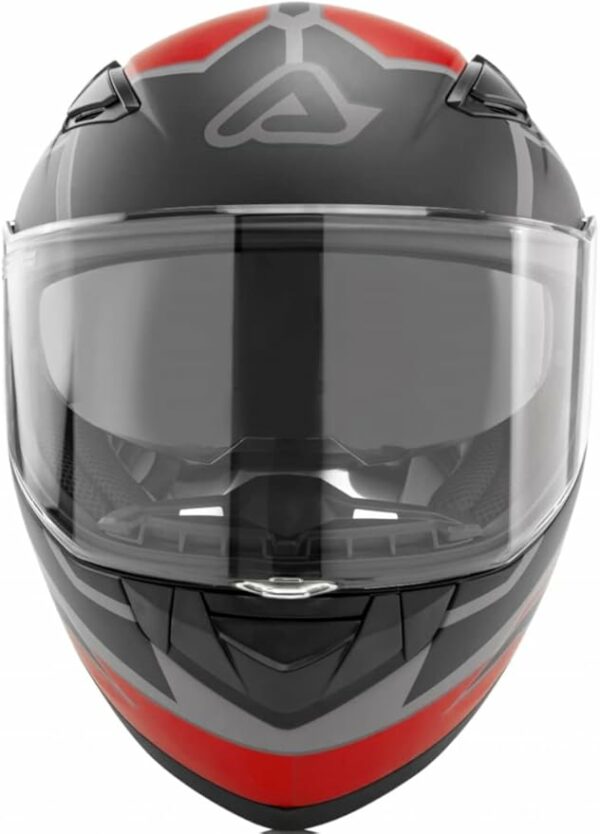 Casco integrale Acerbis X-STREET FS-816 Rosso Nero - immagine 3