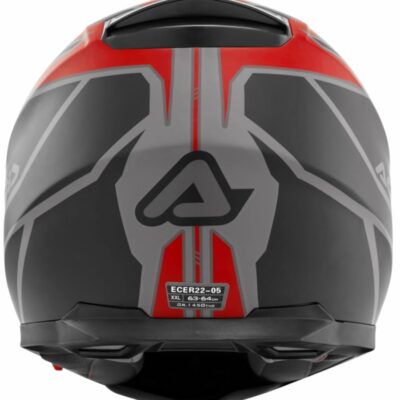 Casco integrale Acerbis X-STREET FS-816 Rosso Nero