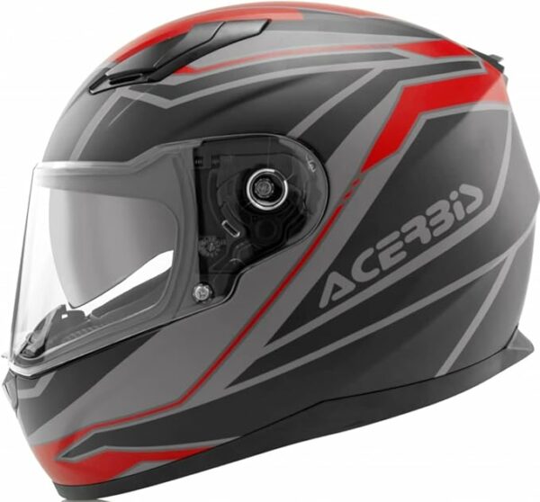 Casco integrale Acerbis X-STREET FS-816 Rosso Nero - immagine 4