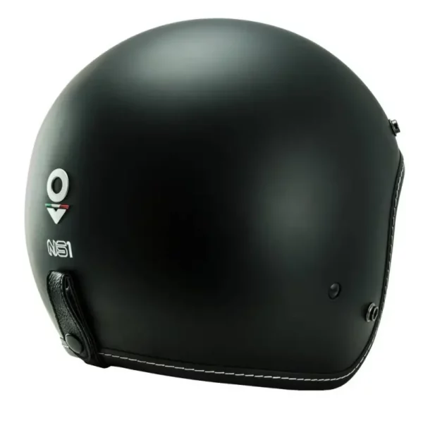 CASCO JET NOS NS-1 BLACK MATT - immagine 3