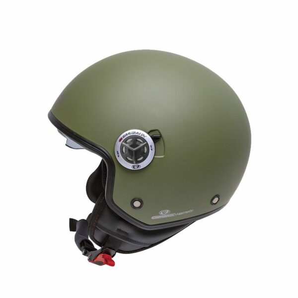 Casco Moto G20 Jet Doppia Visiera Verde Militare - immagine 3