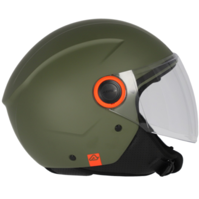 CASCO JET ACERBIS BREZZA VERDE MILITARE