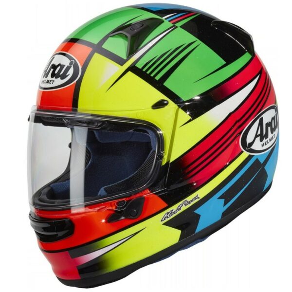 Casco PROFILE-V ROCK Giallo Rosso Verde ARAI