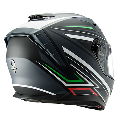 CASCO INTEGRALE NOS NS 10 FASTBACK ITALY MATT