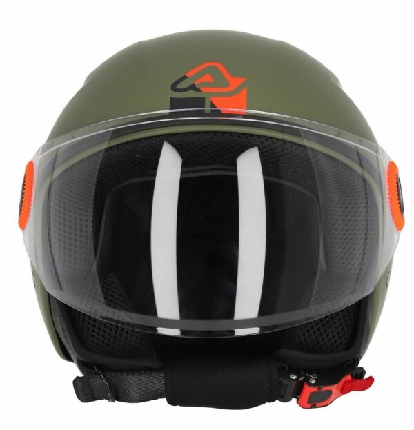 CASCO JET ACERBIS BREZZA VERDE MILITARE - immagine 4