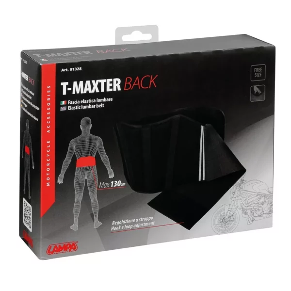 FASCIA ELASTICA LOMBARE LAMPA T-MAXTER BACK