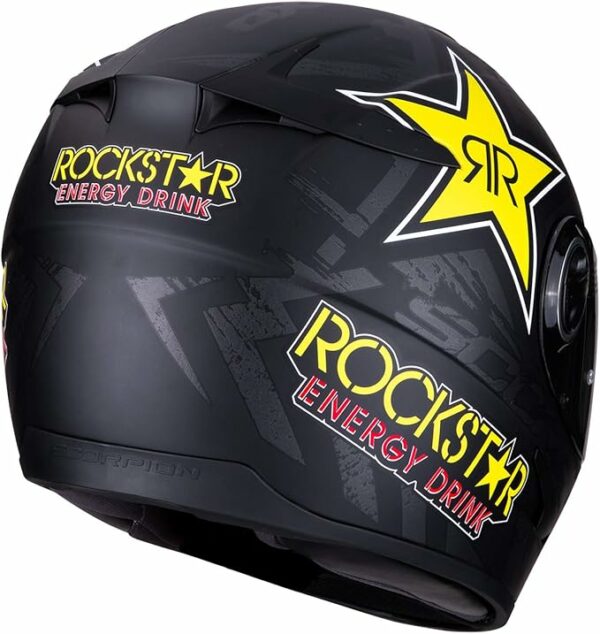 CASCO INTEGRALE SCORPION EXO-490 ROCKSTAR - immagine 4